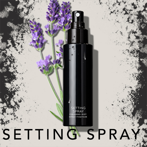 Setting spray keeps makeup flawless, helps prevent melting, fading or settling into fine lines