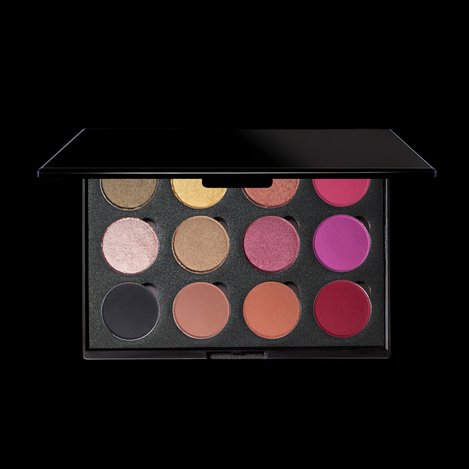 12 well Eye Shadow Triple Milled palette