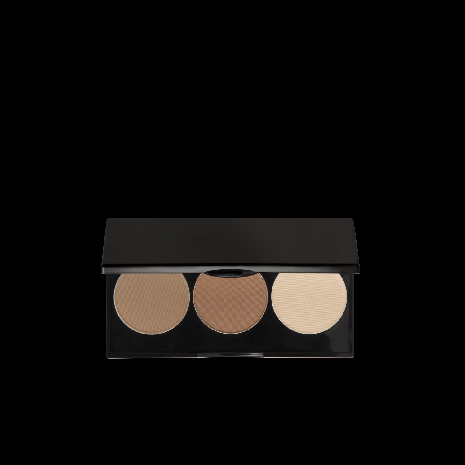 Contour Powder Finish Pre Filled 3 Well Palette