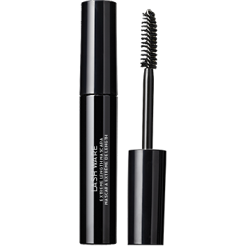 Mascara in a lengthening, cream, fiber free formula for sensitive eyes.