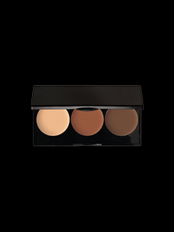 Contour Cream 3 Well pre filled palette