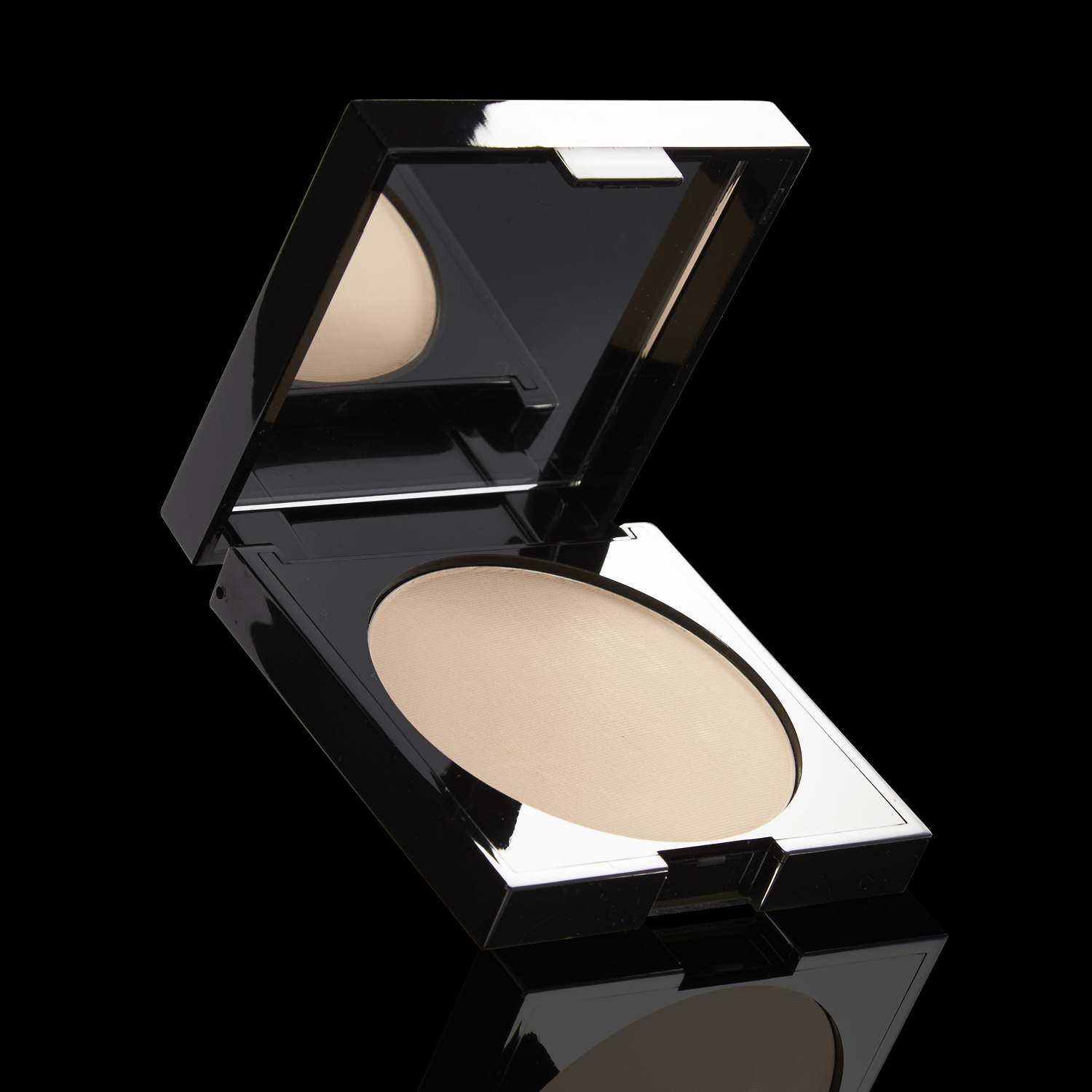 Blak Packaging Dual Powder wet dry Full Coverage Foundation