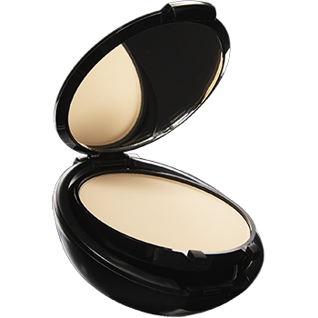 Pressed powder Foundation wet or dry Medium to full coverage, finish powder or touch ups