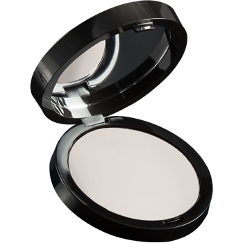 Blotting powder, weightless and invisible, removes oil and shine without buildup or coverage