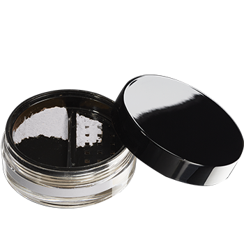 Hi Def Loose Powder, velvet feel, creates matte finish, removes oil without cakiness