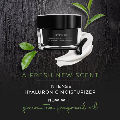 INTENSE hyaluronic moisturizer with green tea scent and your logo