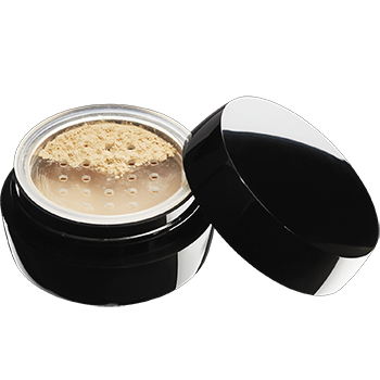 Blak packaging loose powder