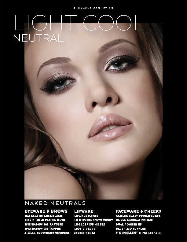 LIGHT COOL NEUTRALS <br>NAKED NEUTRALS