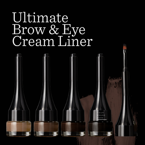 Brow Cream Liner with applicator in multiple shades