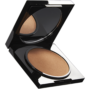 Triple milled powders that give a sheer, fine, sun filled glow