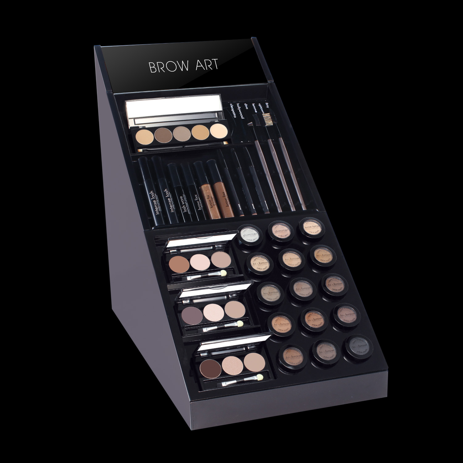 Classic packaging Visionary brow displays to create an exquisite retail environment with ease