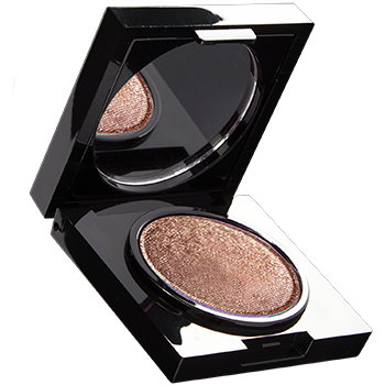 Triple milled, highly pigmented pressed eye shadows with over 200 shades also available as refills.