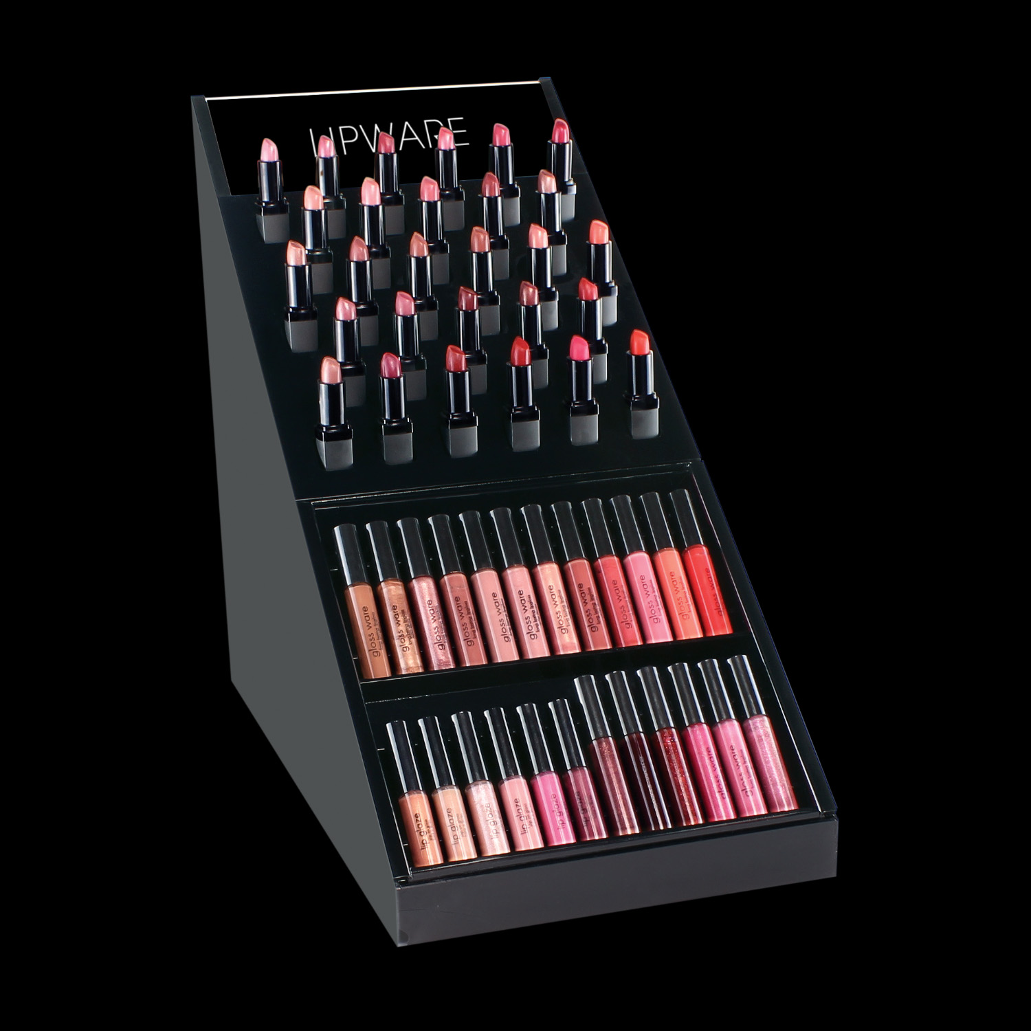 Classic packaging Visionary lip displays to create an exquisite retail environment with ease