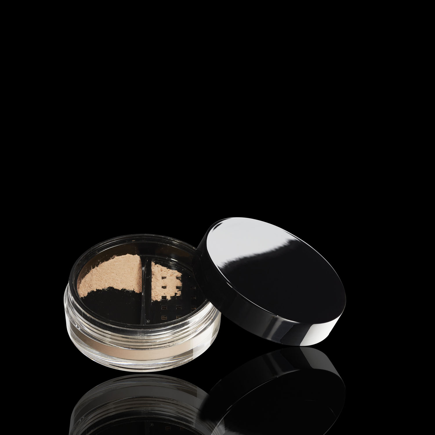 BLAK packaging Mineral Foundation loose powder jar