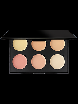 6 Well Pre Filled Cream Corrector Palette