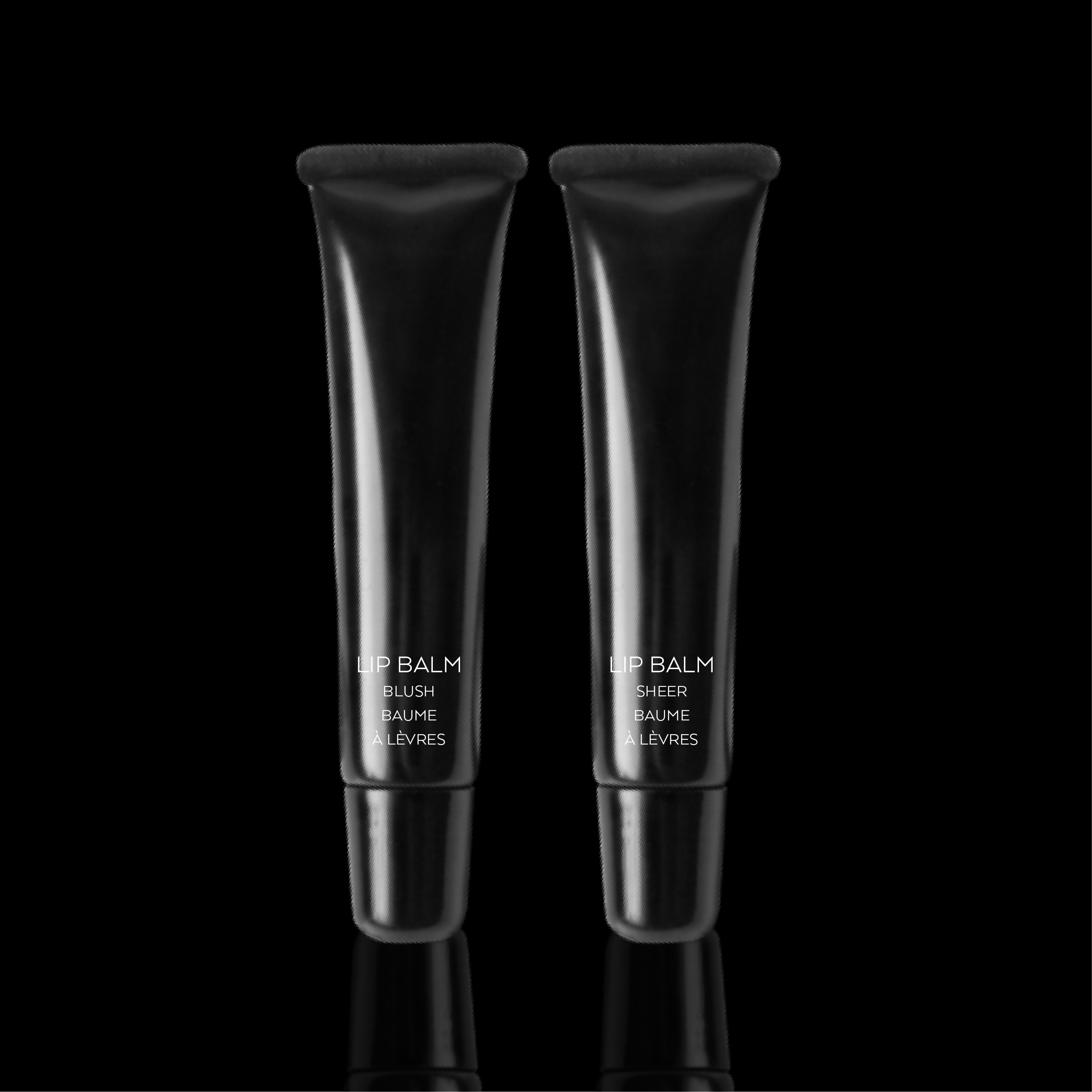 LIP BALM BLAK Lip Balm in BLAK packaging. Available in Clear or tinted.